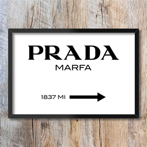 quadro prada marfa gossip girl comprar|prada marfa sign.